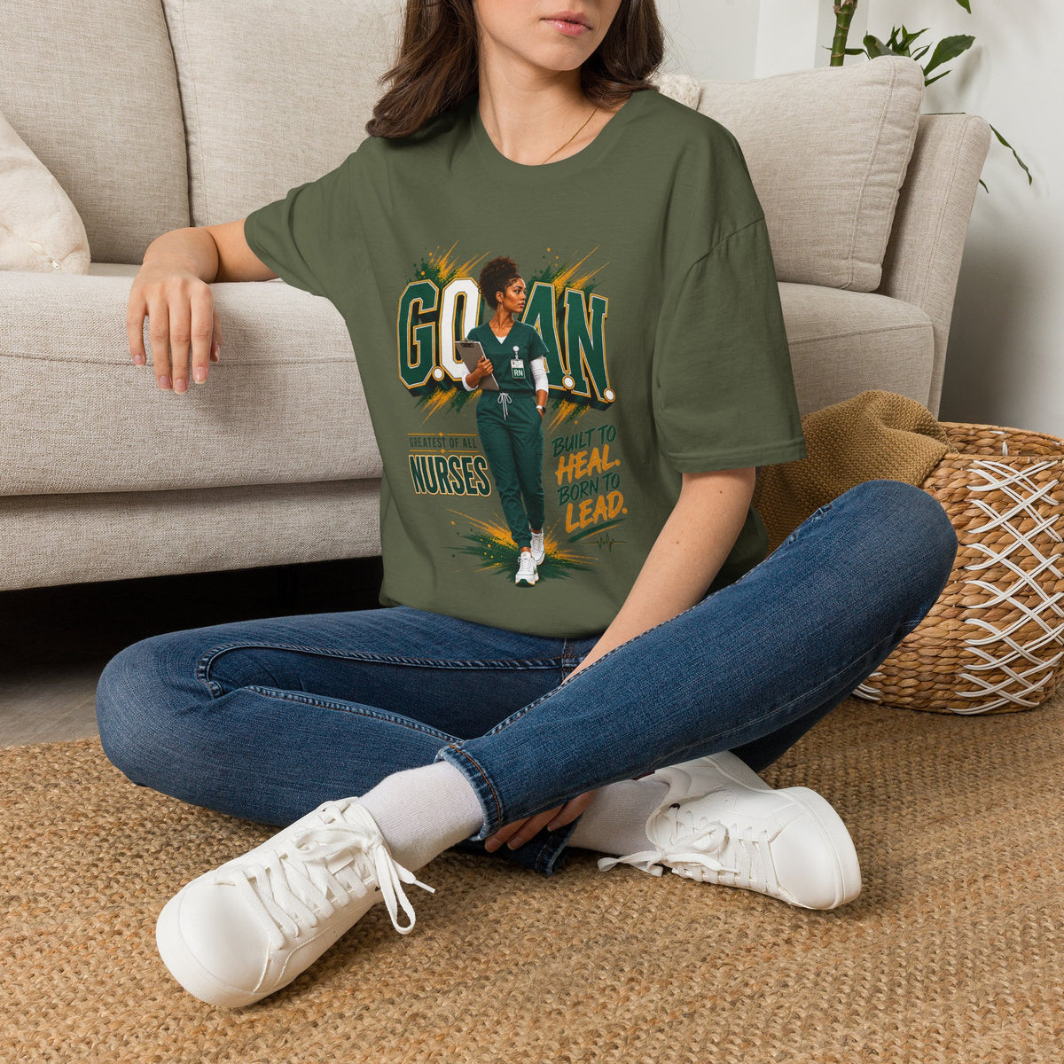 G.O.A.N.™ Built to Heal. Purpose in Practice Tee