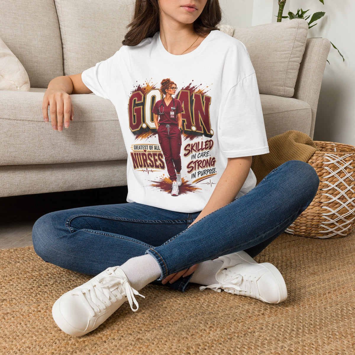 G.O.A.N.™ Skilled in Care. Strong in Purpose Tee