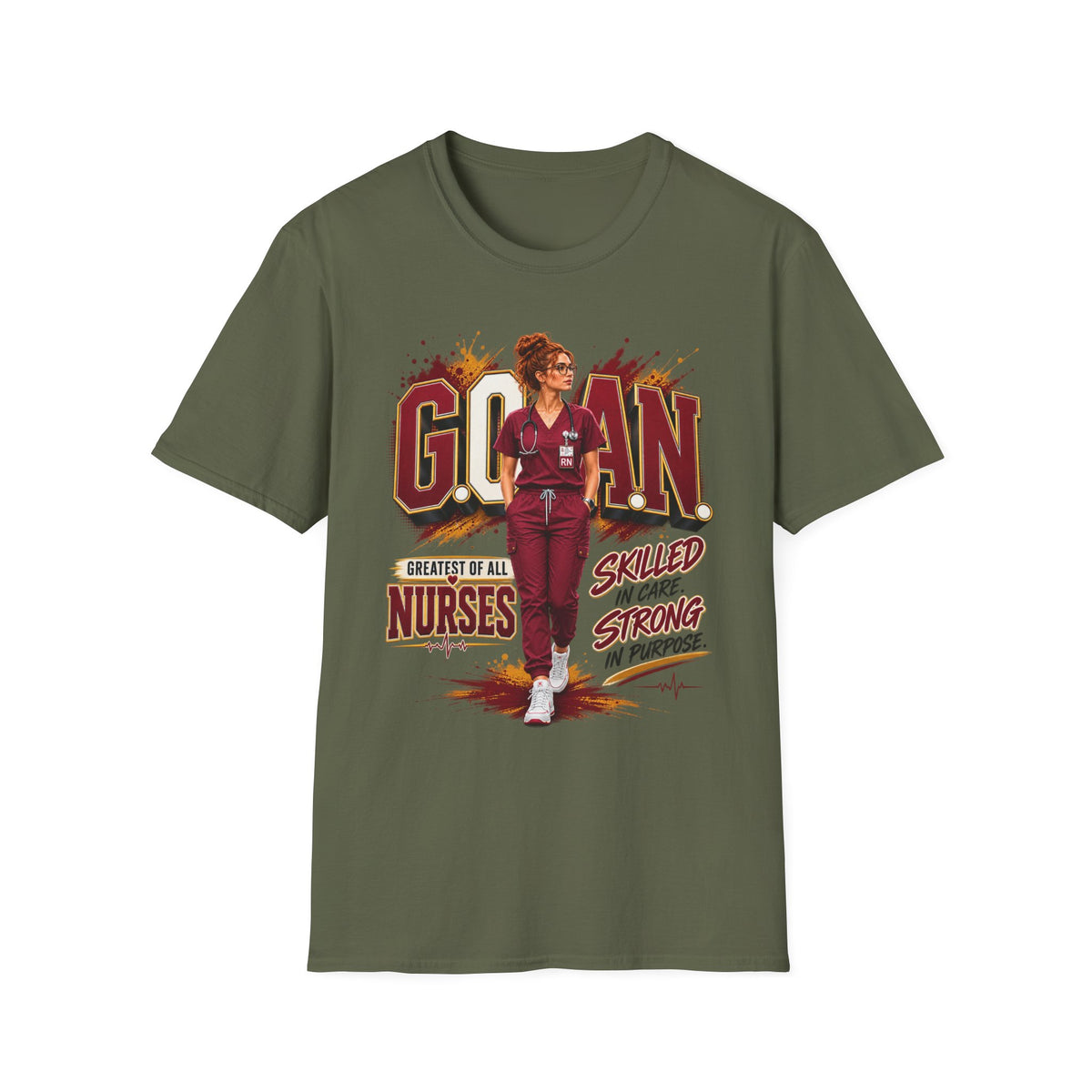 G.O.A.N.™ Skilled in Care. Strong in Purpose Tee