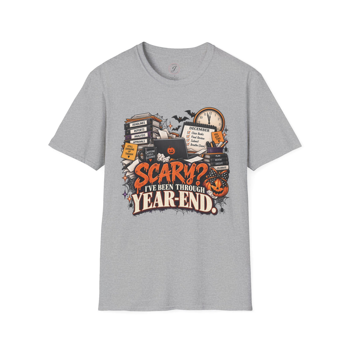 Scary? I’ve Been Through Year-End Halloween Tee