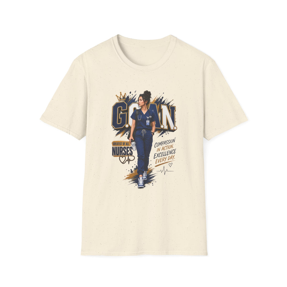 G.O.A.N.™ Compassion in Action. Excellence Every Day Tee