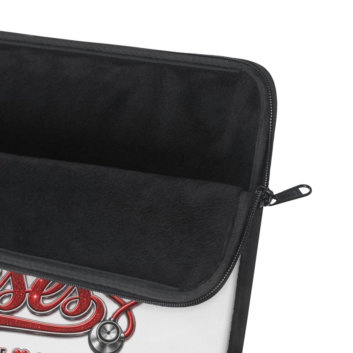 G.O.A.N Signature Red Glitter Laptop Sleeve