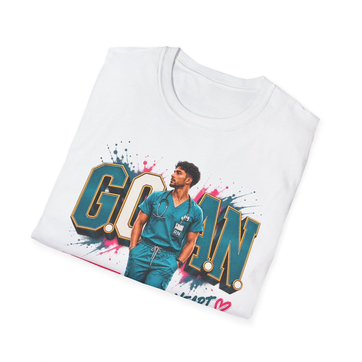 G.O.A.N.™ Built to Heal. Born to Lead. Tee