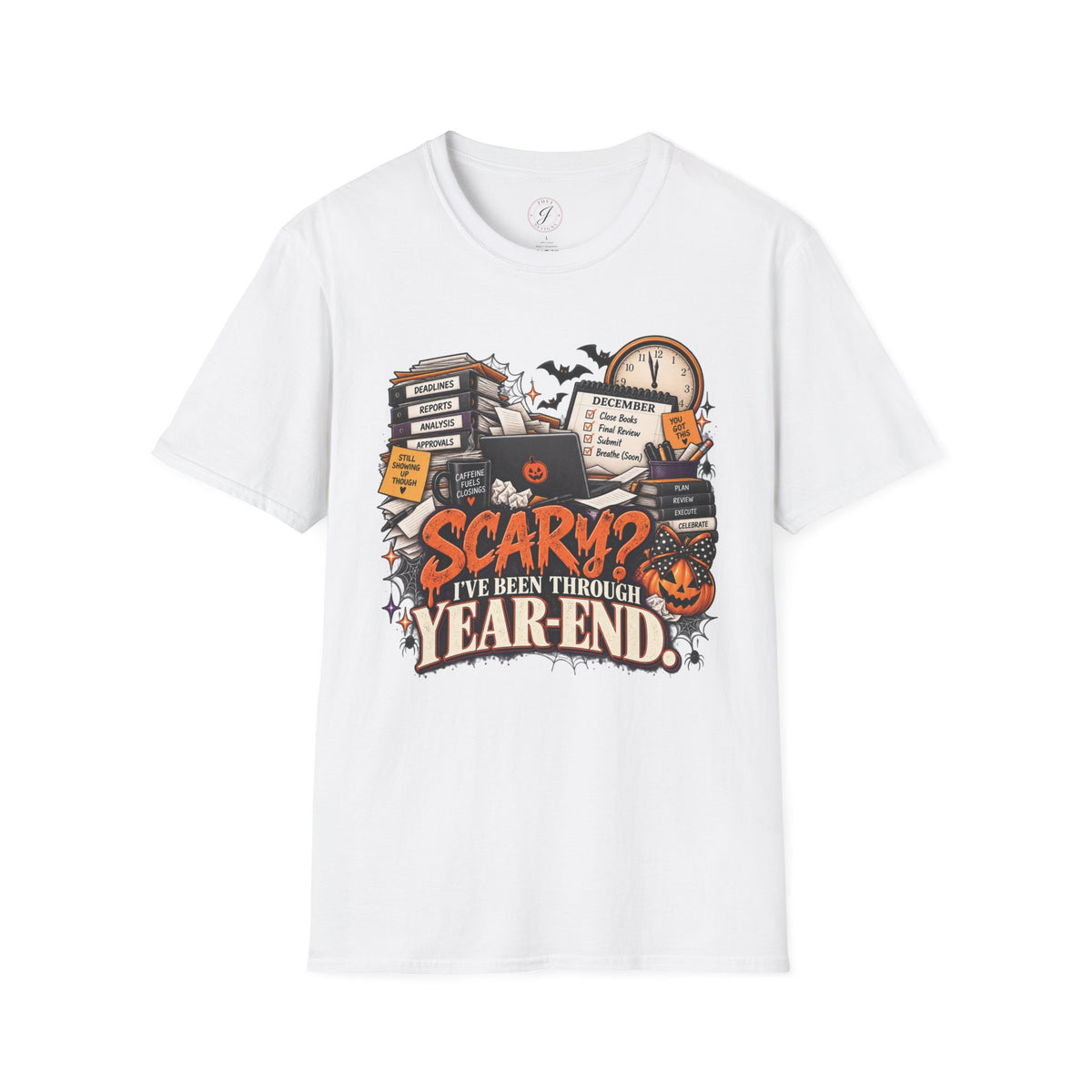 Scary? I’ve Been Through Year-End Halloween Tee