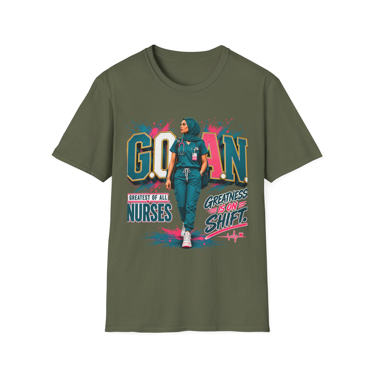 G.O.A.N.™ Greatness is on Shift Tee