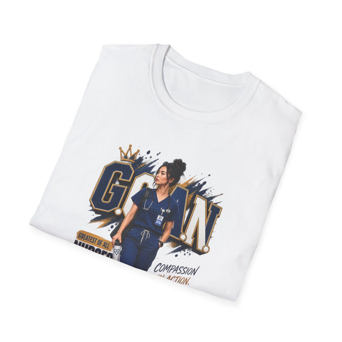 G.O.A.N.™ Compassion in Action. Excellence Every Day Tee