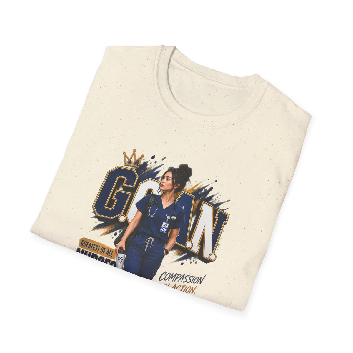 G.O.A.N.™ Compassion in Action. Excellence Every Day Tee