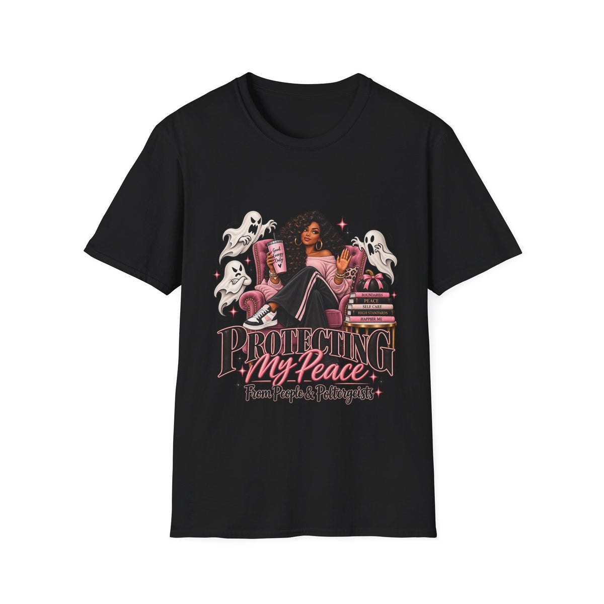 Protecting My Peace Halloween Ladies Regular Fit Tee