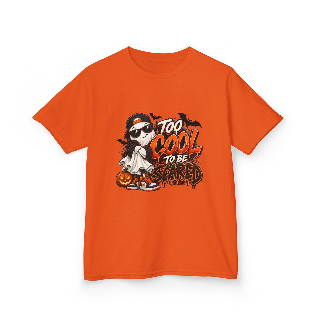 Too Cool to Be Scared™ Ghost Kids’ Halloween Tee