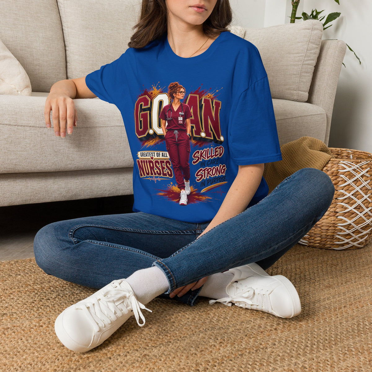 G.O.A.N.™ Skilled in Care. Strong in Purpose Tee