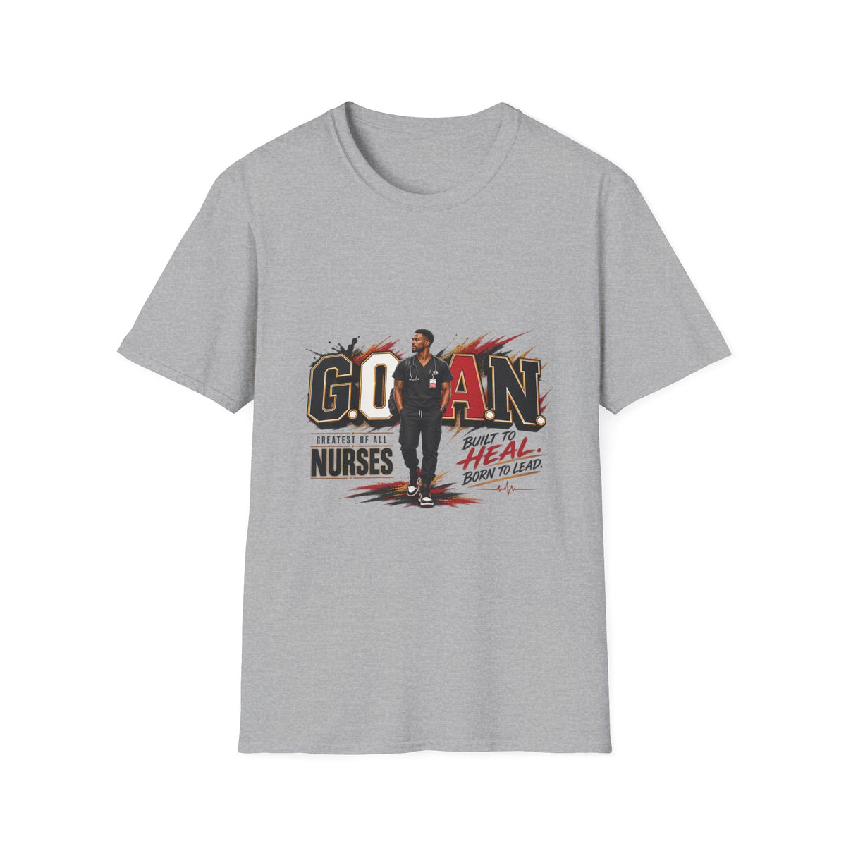 G.O.A.N.™ Built to Heal. Born to Lead. Tee