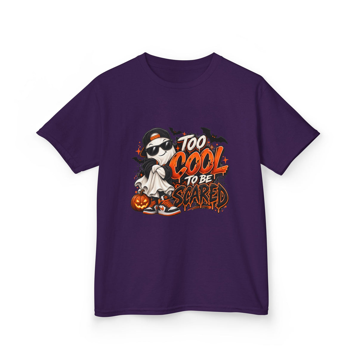 Too Cool to Be Scared™ Ghost Kids’ Halloween Tee
