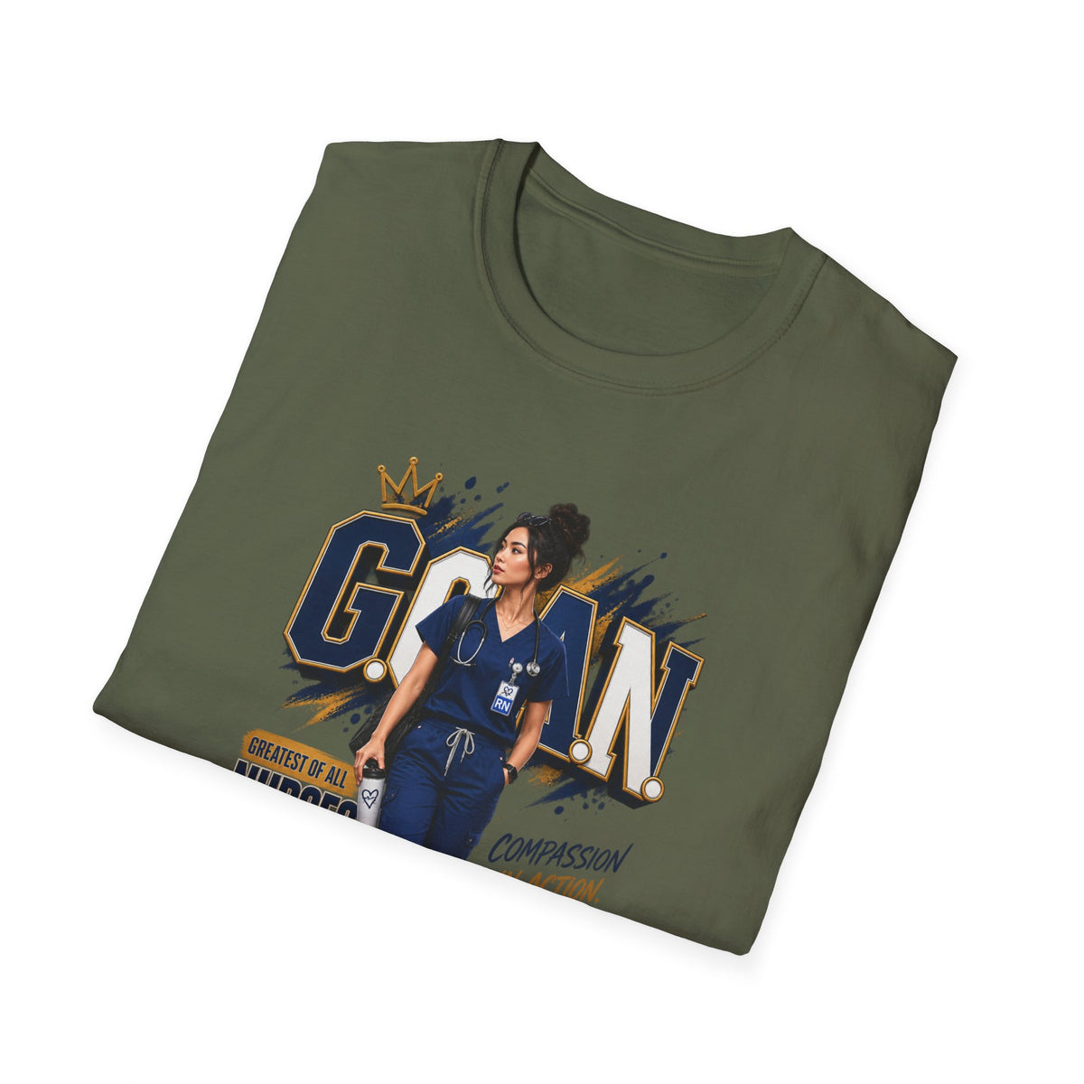 G.O.A.N.™ Compassion in Action. Excellence Every Day Tee