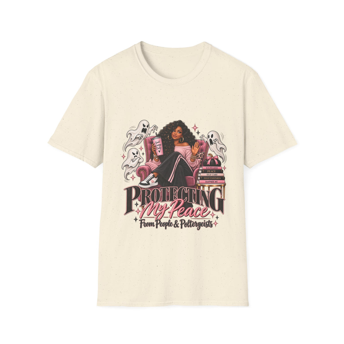 Protecting My Peace Halloween Ladies Regular Fit Tee