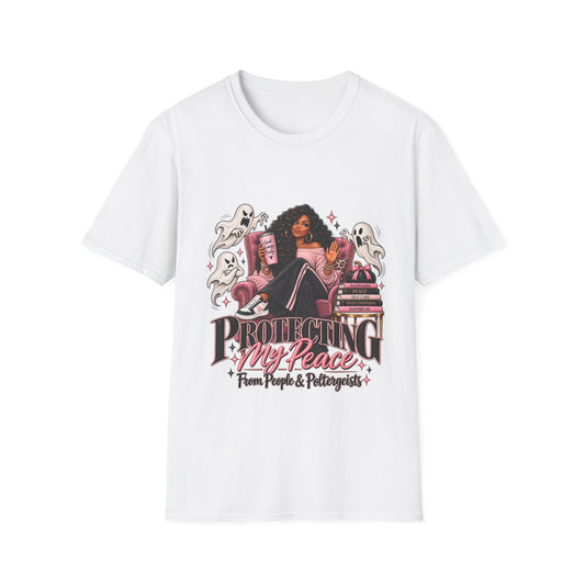 Protecting My Peace Halloween Ladies Regular Fit Tee