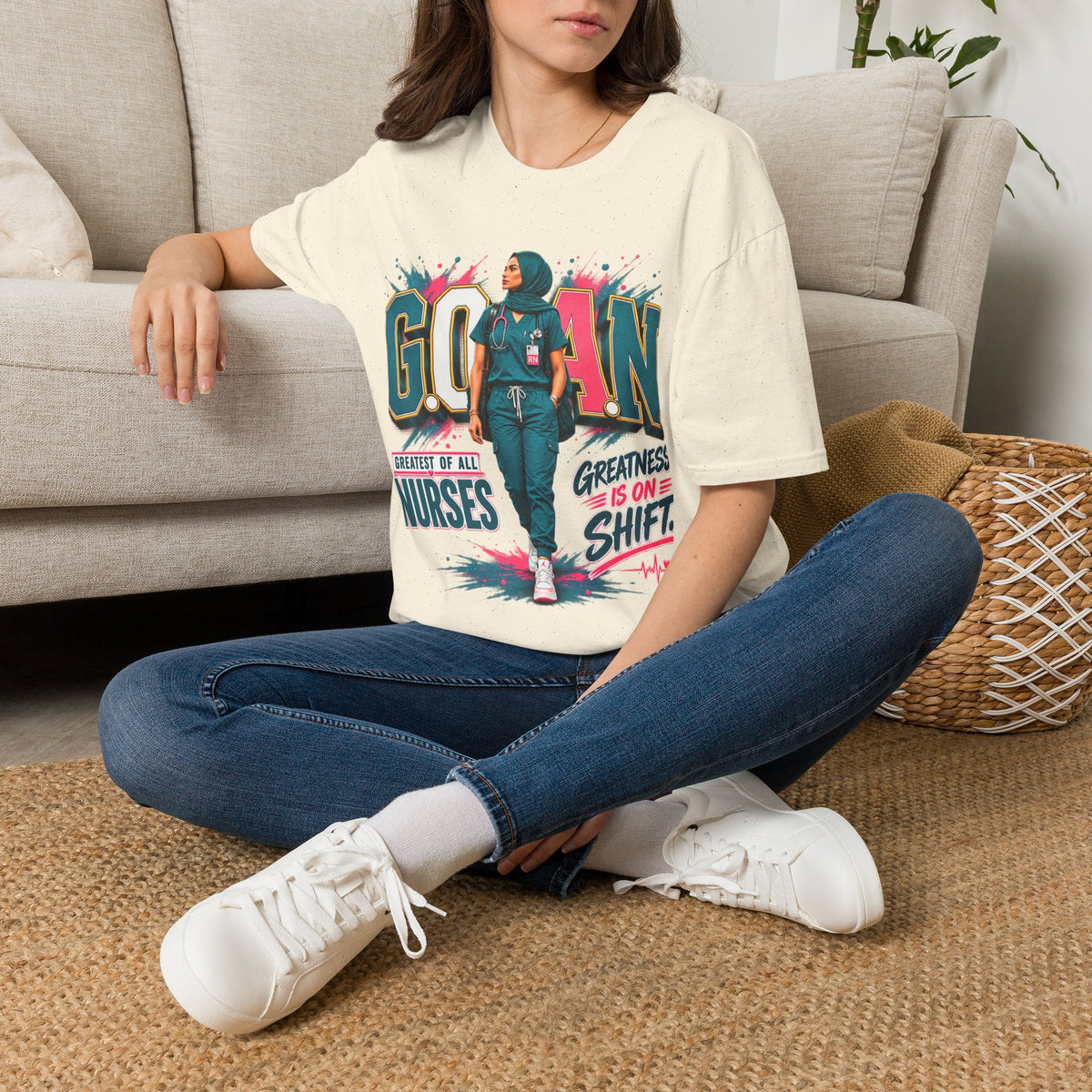 G.O.A.N.™ Greatness is on Shift Tee