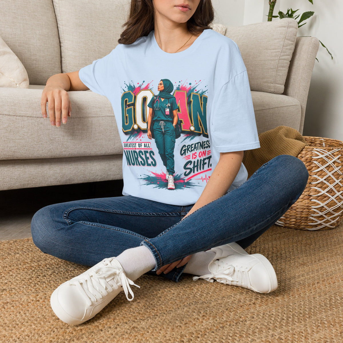 G.O.A.N.™ Greatness is on Shift Tee