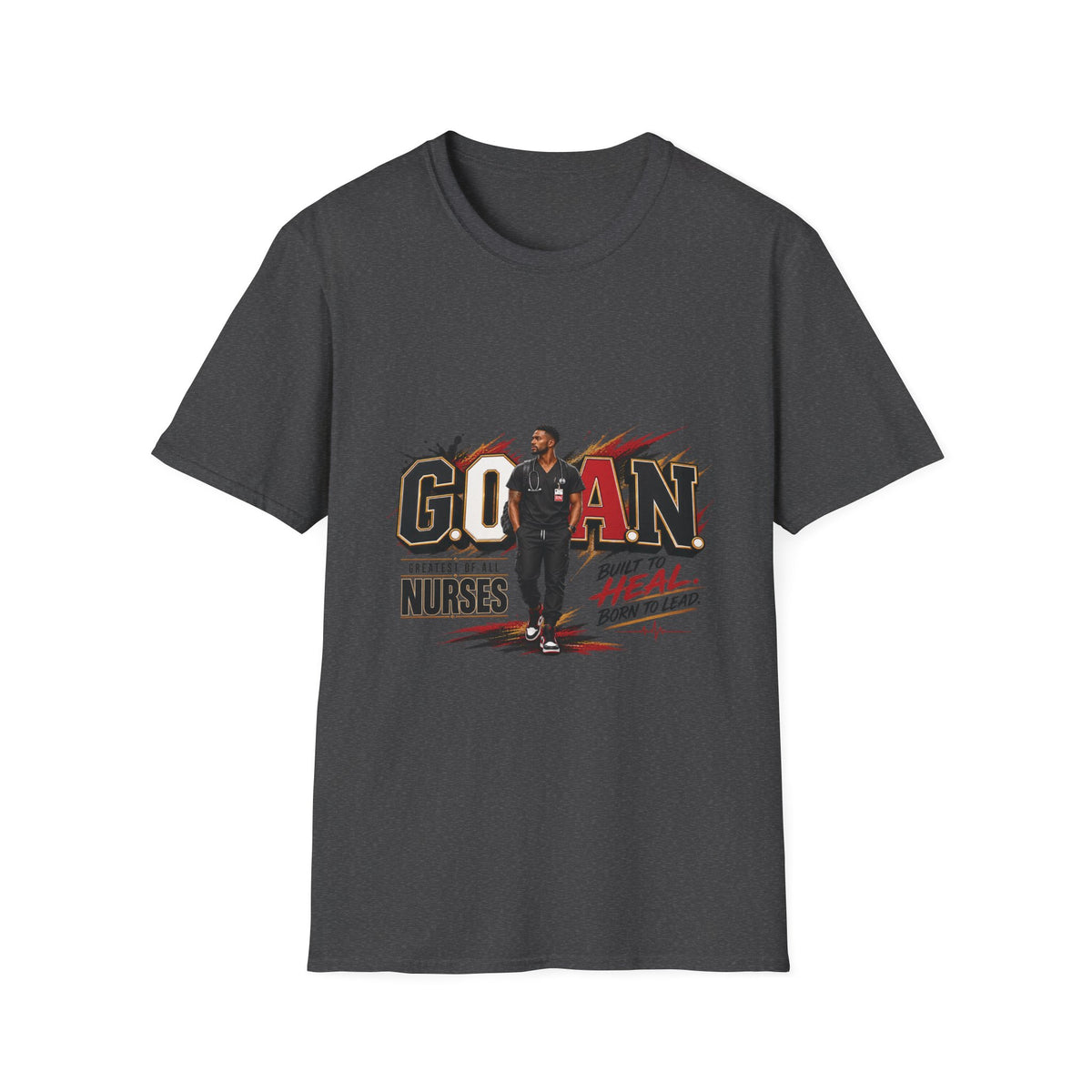G.O.A.N.™ Built to Heal. Born to Lead. Tee