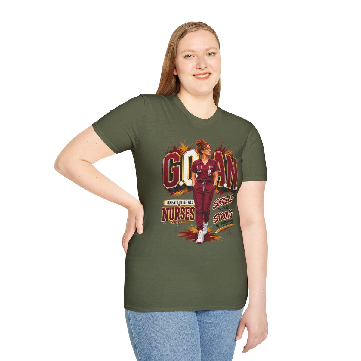 G.O.A.N.™ Skilled in Care. Strong in Purpose Tee