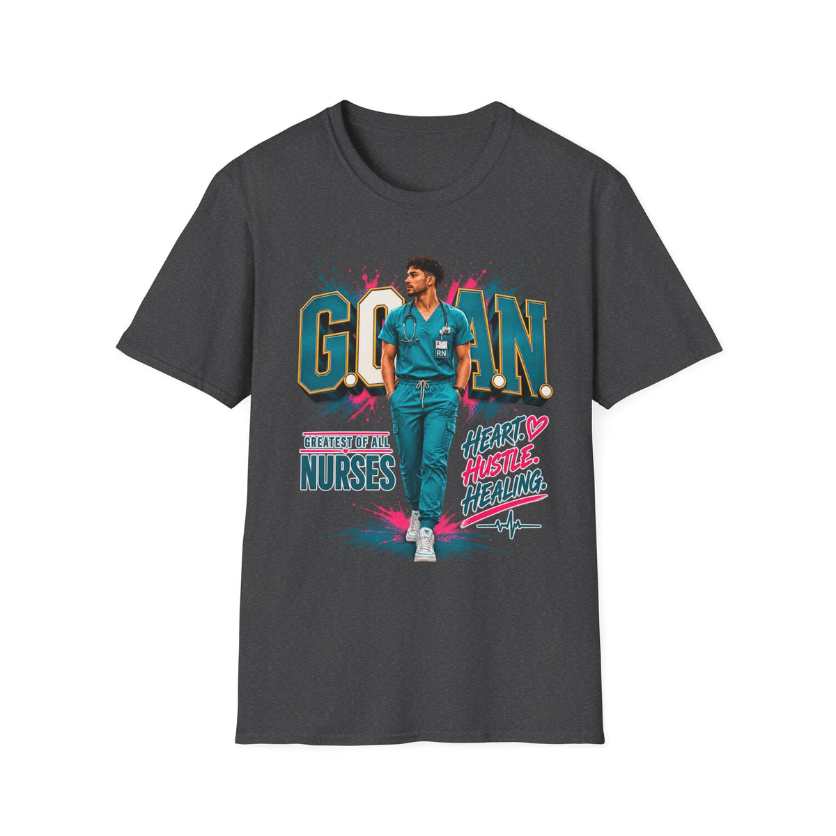 G.O.A.N.™ Built to Heal. Born to Lead. Tee