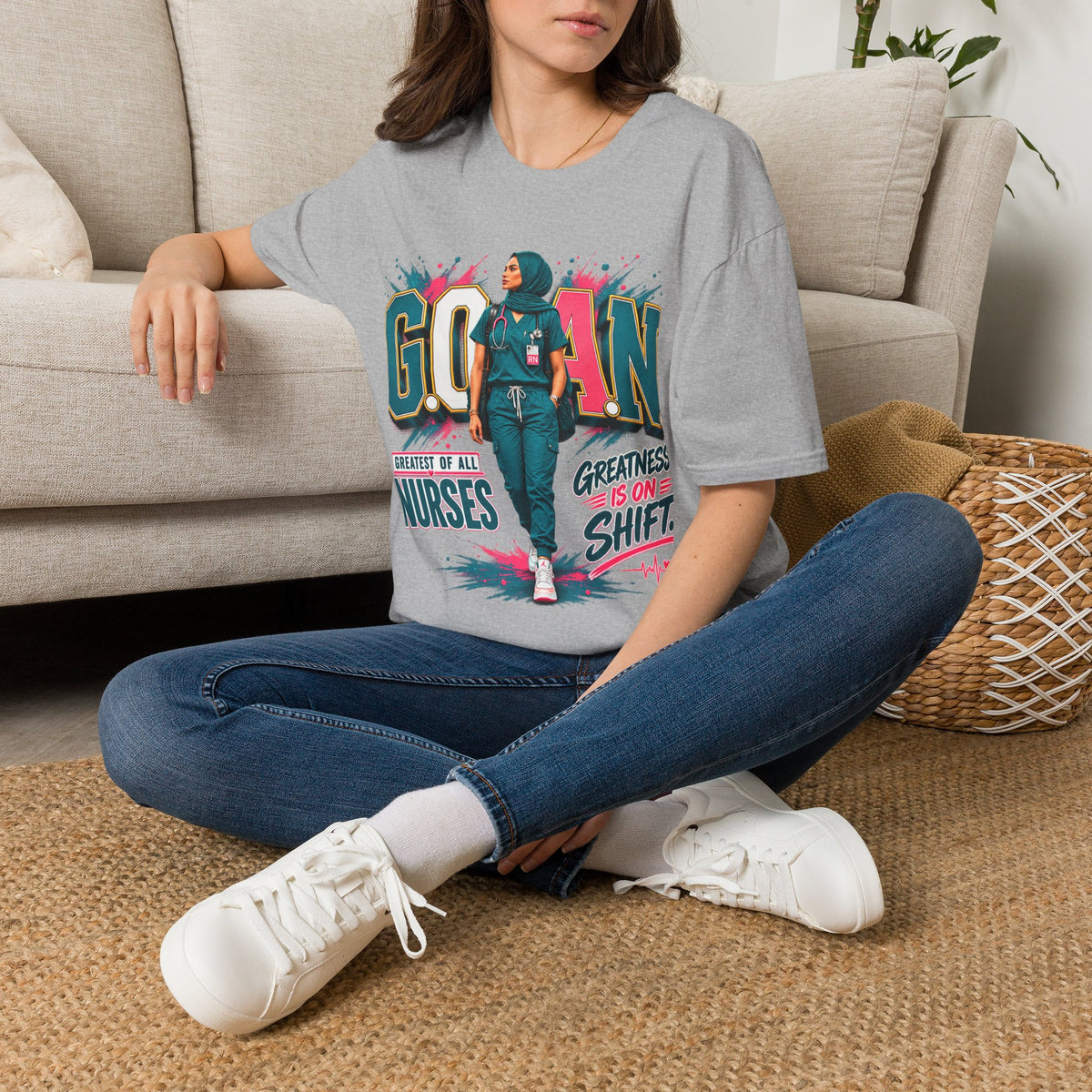 G.O.A.N.™ Greatness is on Shift Tee