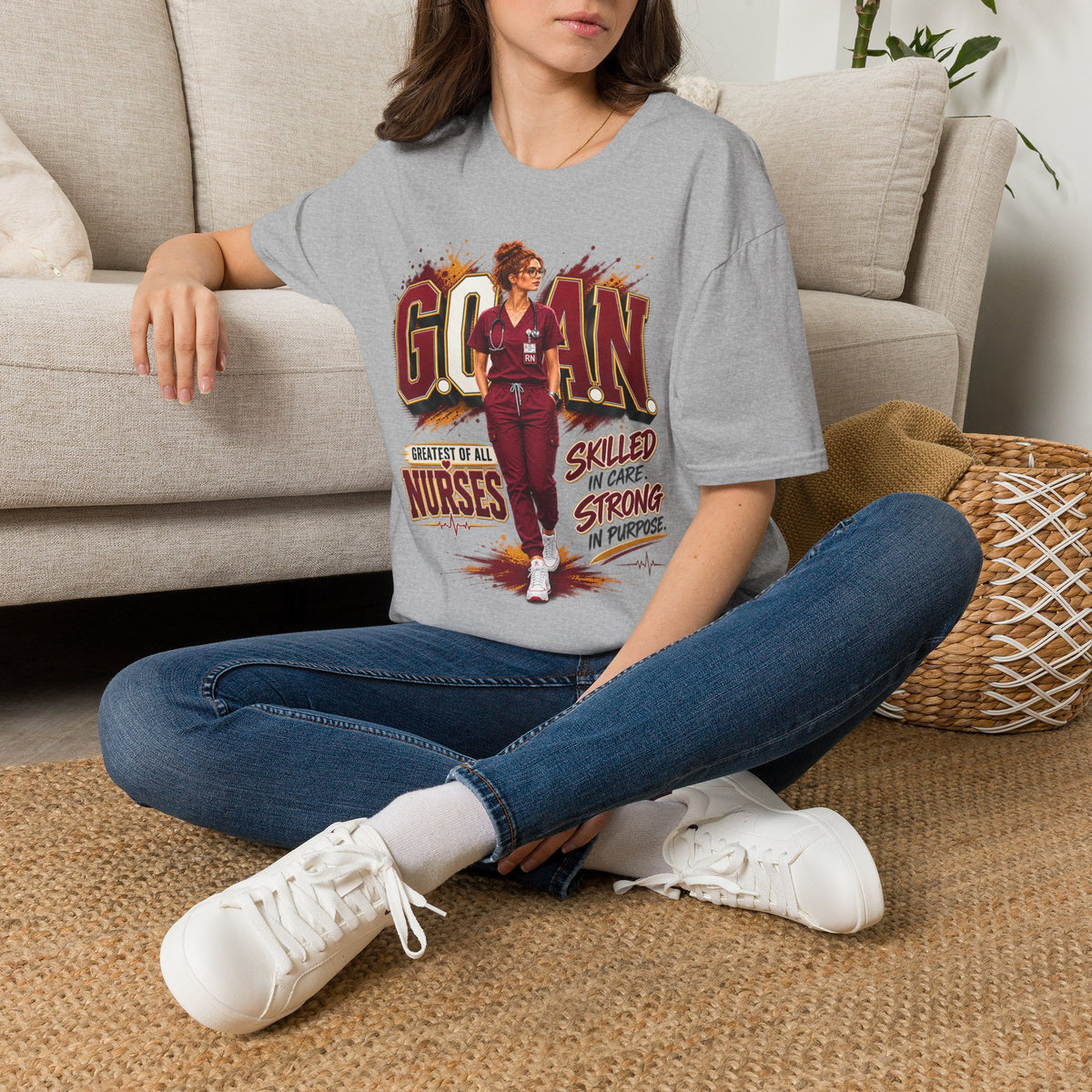 G.O.A.N.™ Skilled in Care. Strong in Purpose Tee