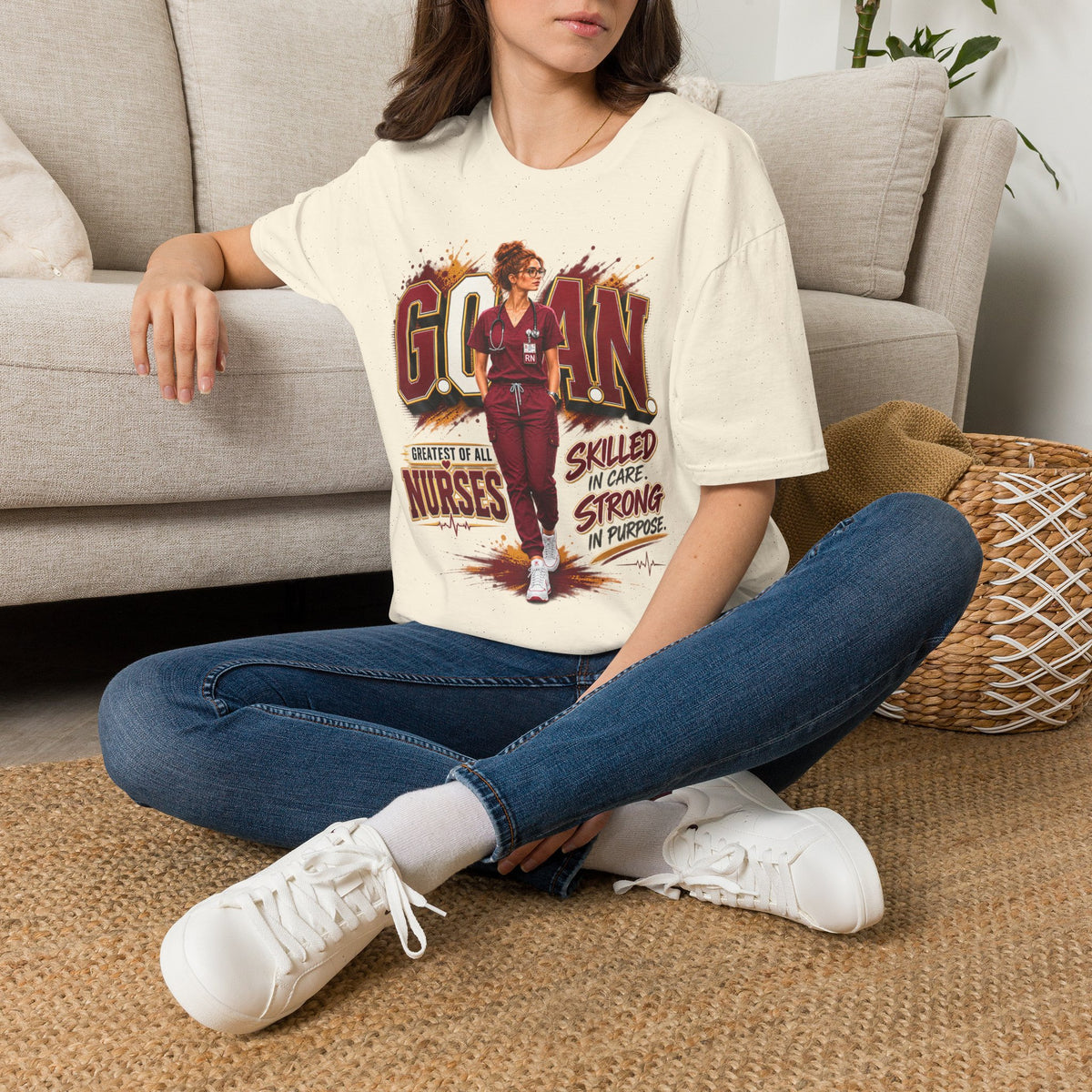 G.O.A.N.™ Skilled in Care. Strong in Purpose Tee