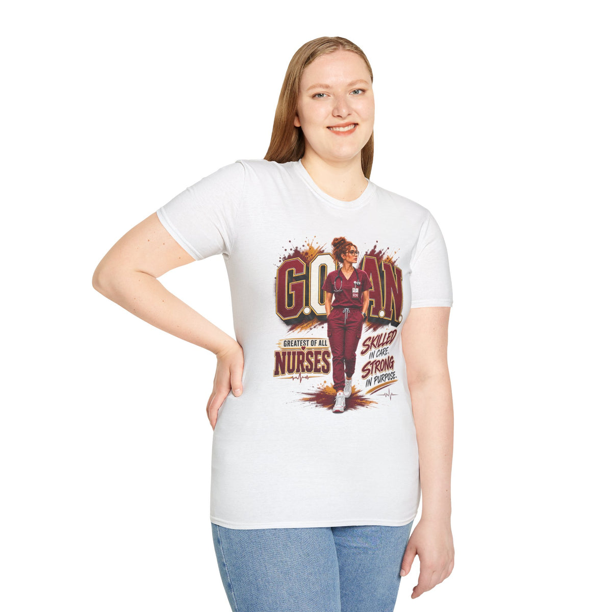 G.O.A.N.™ Skilled in Care. Strong in Purpose Tee