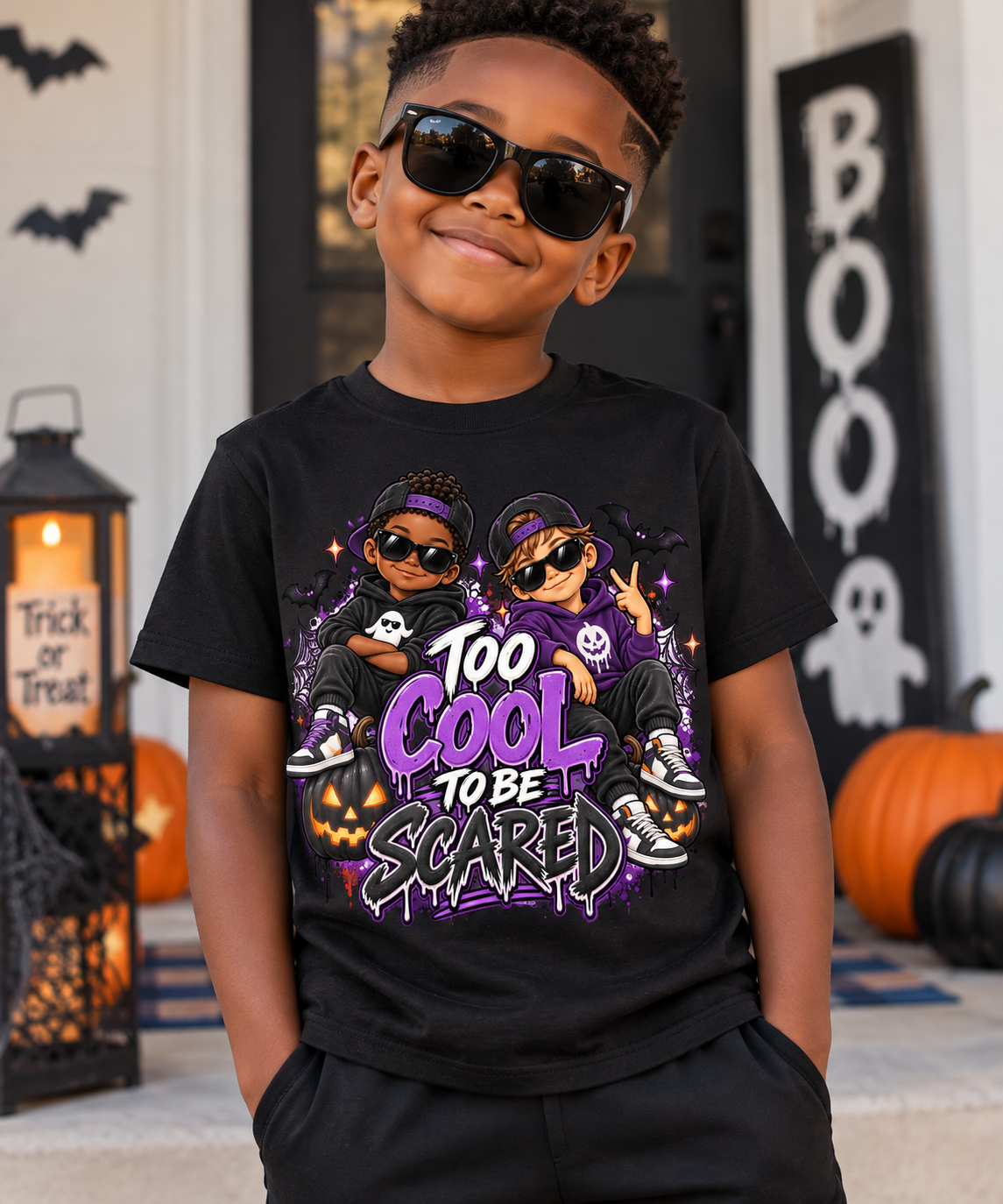 Too Cool to Be Scared™ Kids’ Halloween Tee