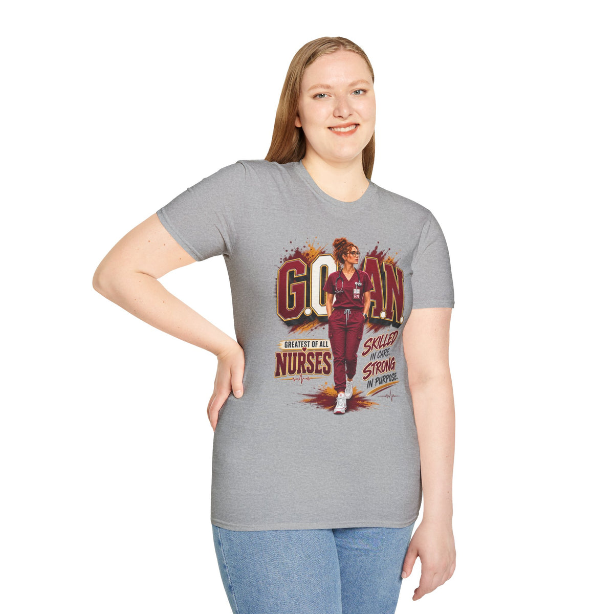 G.O.A.N.™ Skilled in Care. Strong in Purpose Tee