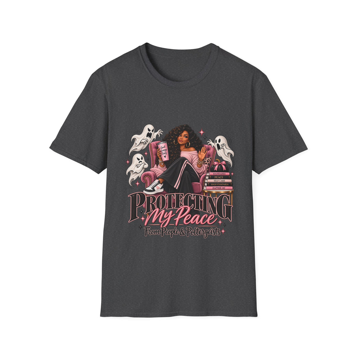 Protecting My Peace Halloween Ladies Regular Fit Tee