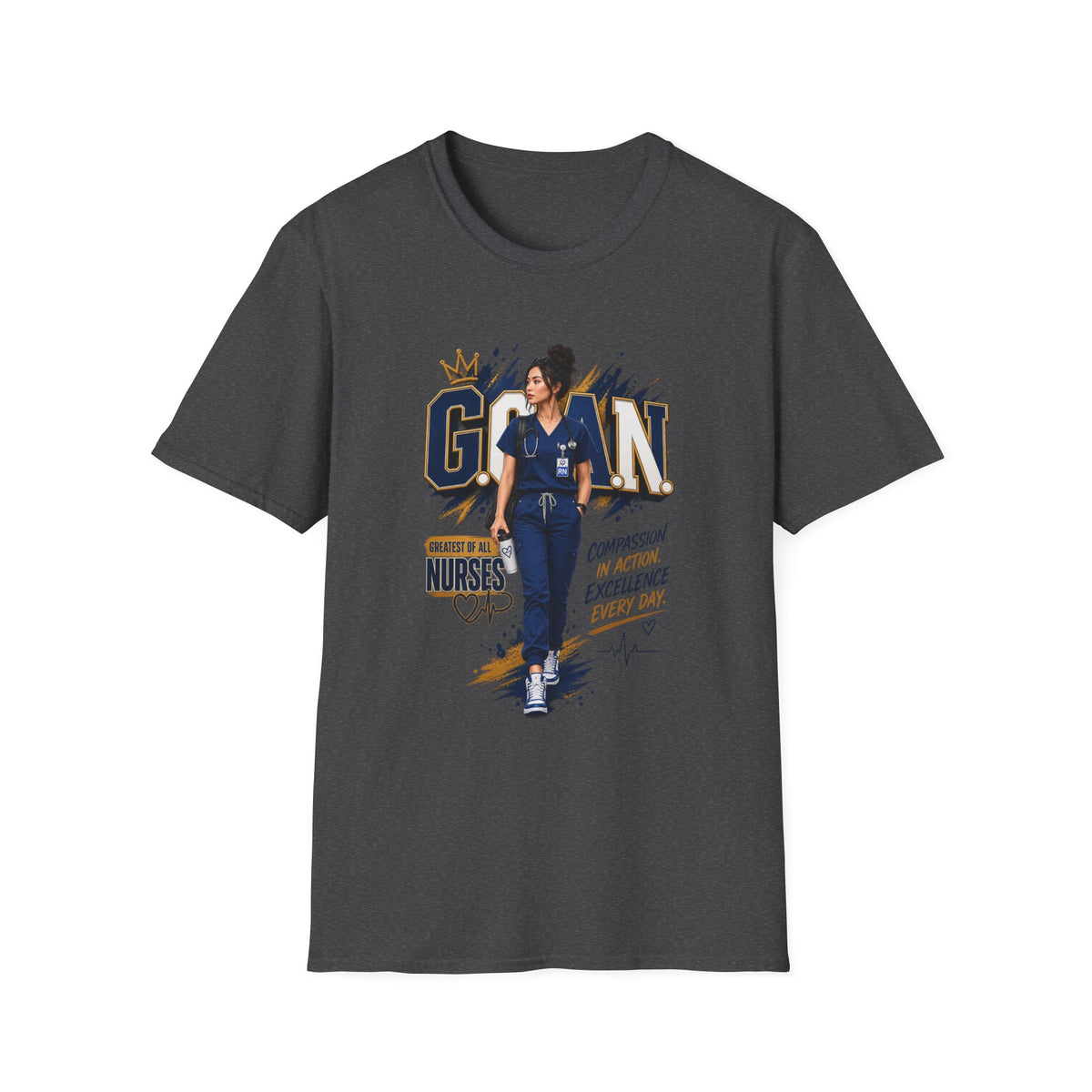 G.O.A.N.™ Compassion in Action. Excellence Every Day Tee