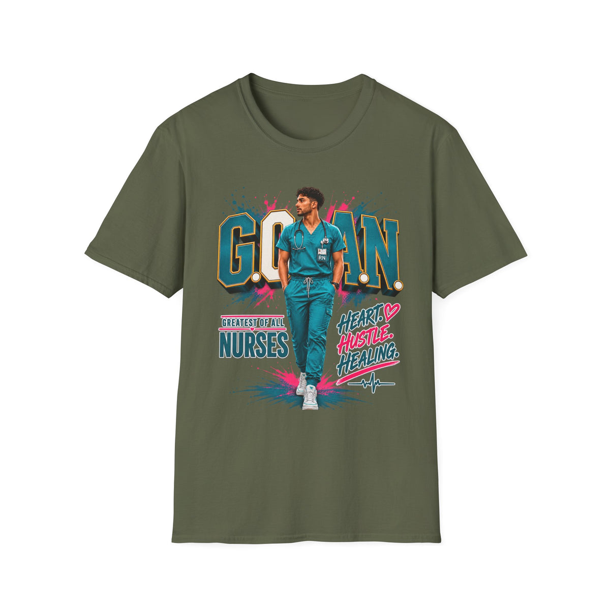 G.O.A.N.™ Built to Heal. Born to Lead. Tee