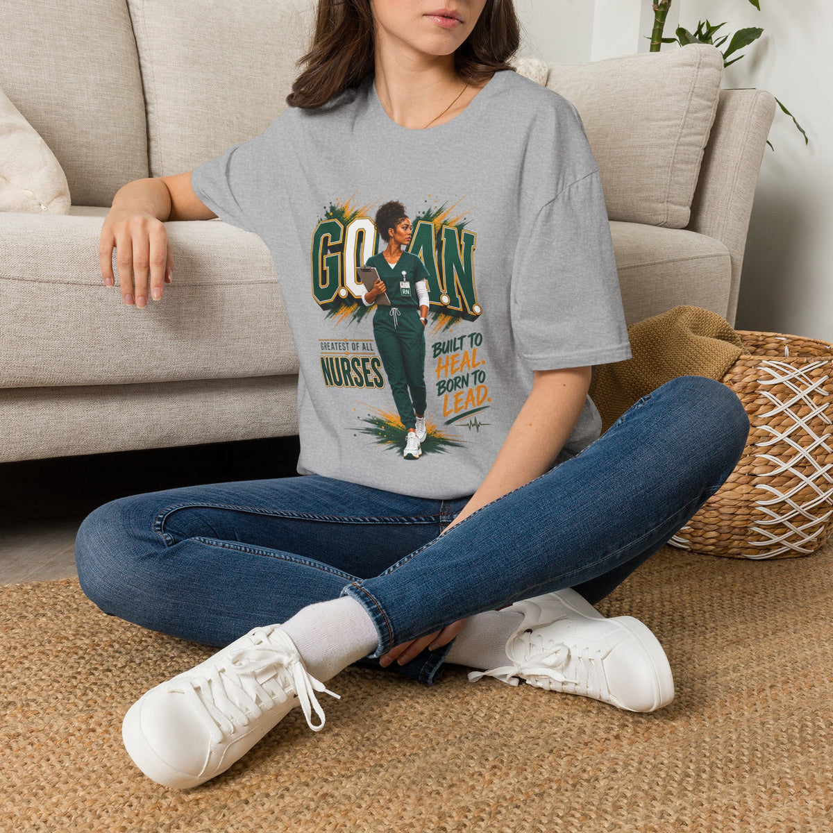 G.O.A.N.™ Built to Heal. Purpose in Practice Tee