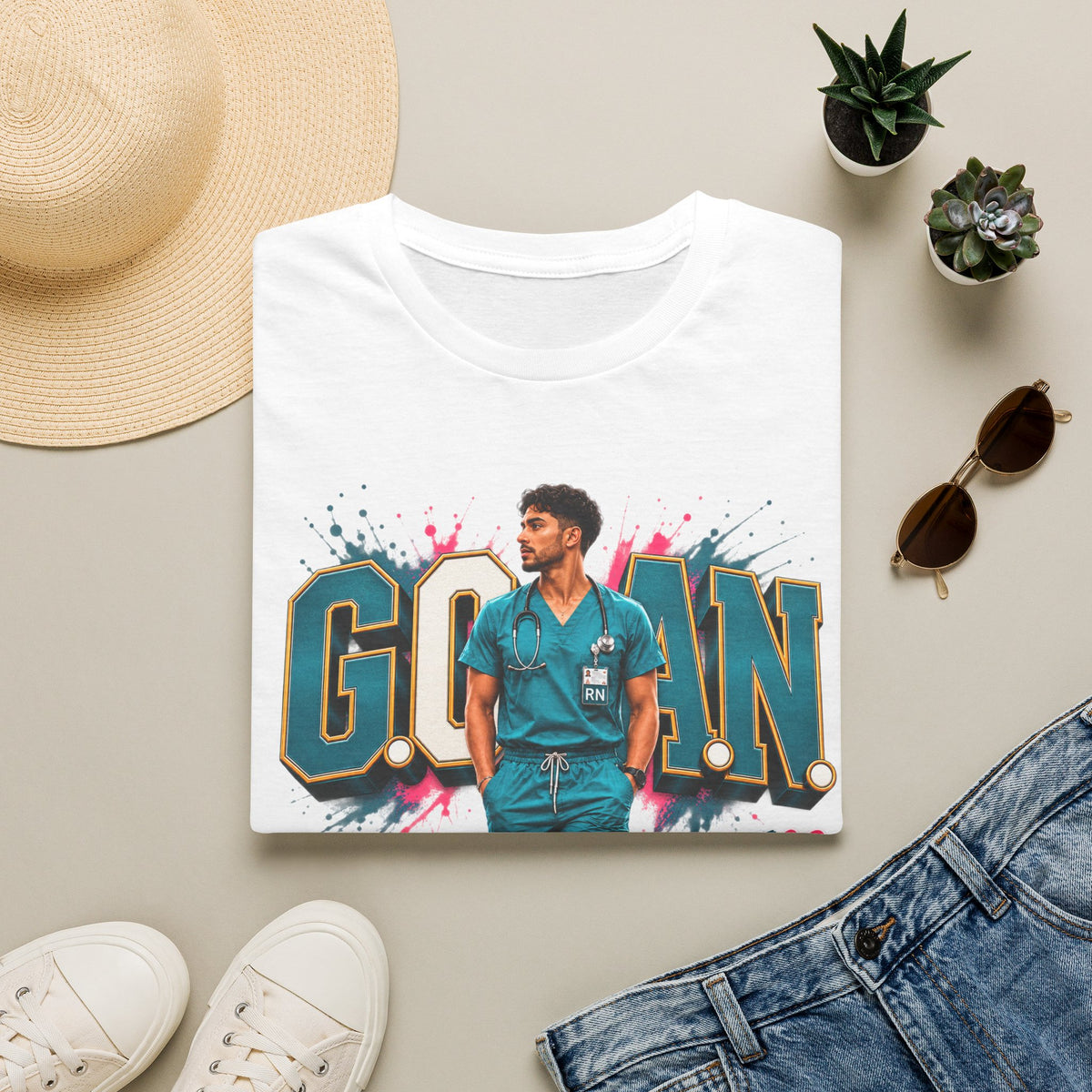 G.O.A.N.™ Built to Heal. Born to Lead. Tee