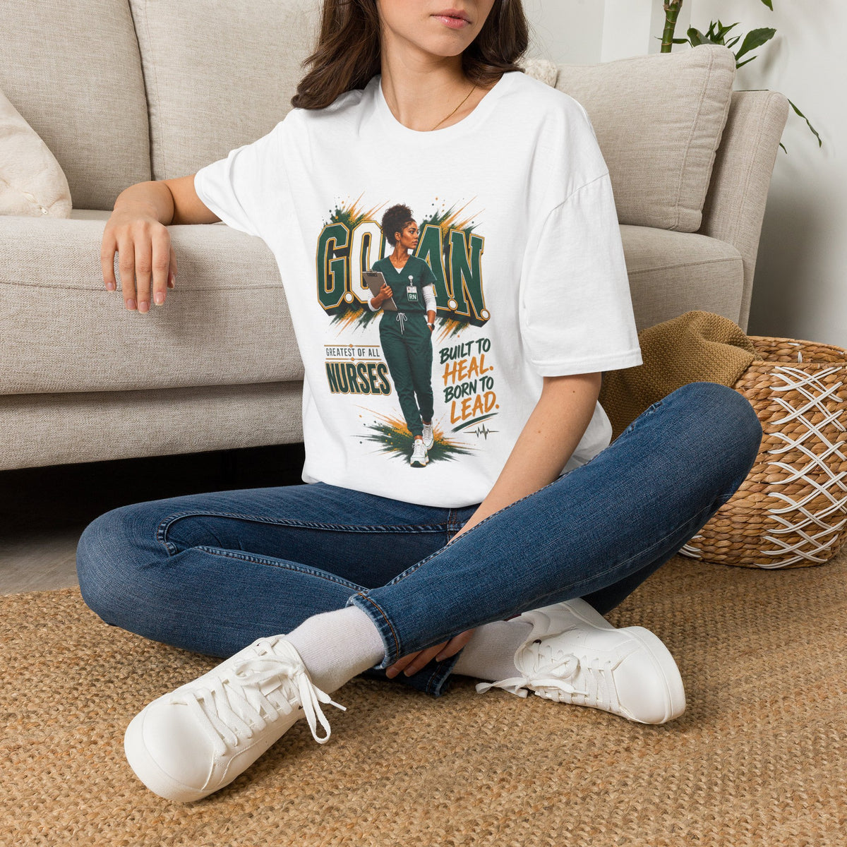 G.O.A.N.™ Built to Heal. Purpose in Practice Tee