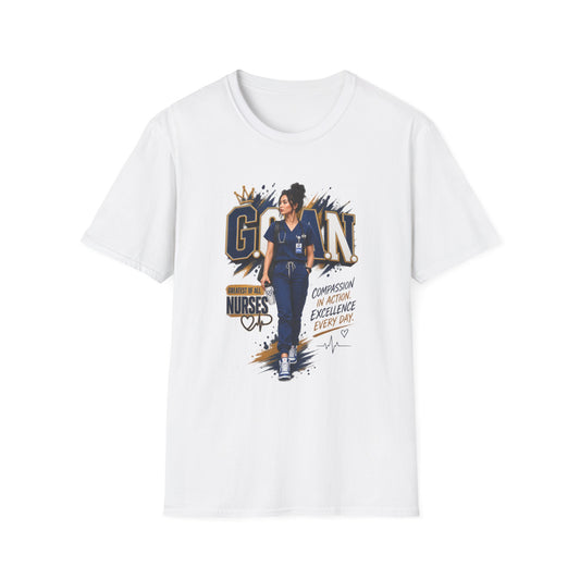 G.O.A.N.™ Compassion in Action. Excellence Every Day Tee