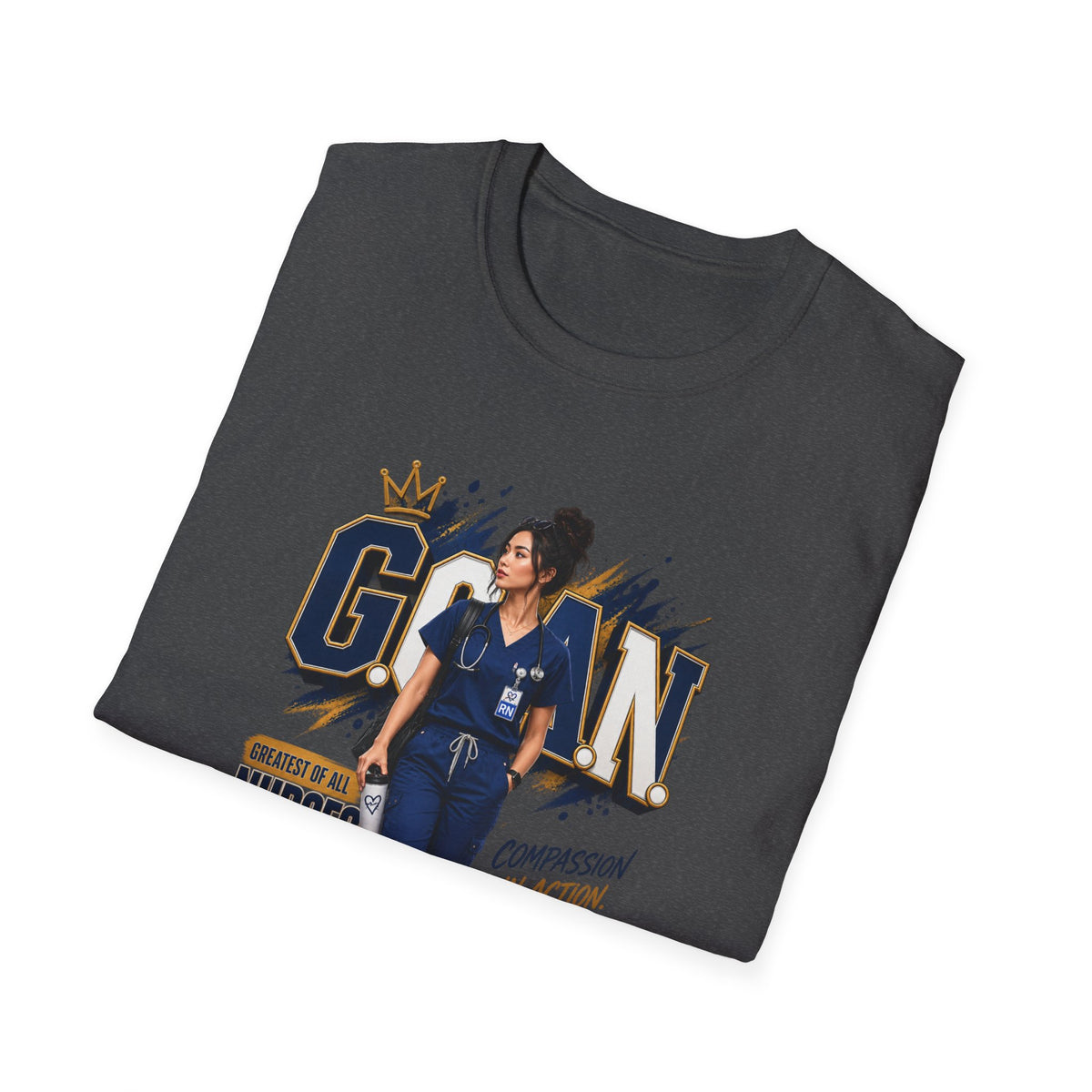 G.O.A.N.™ Compassion in Action. Excellence Every Day Tee
