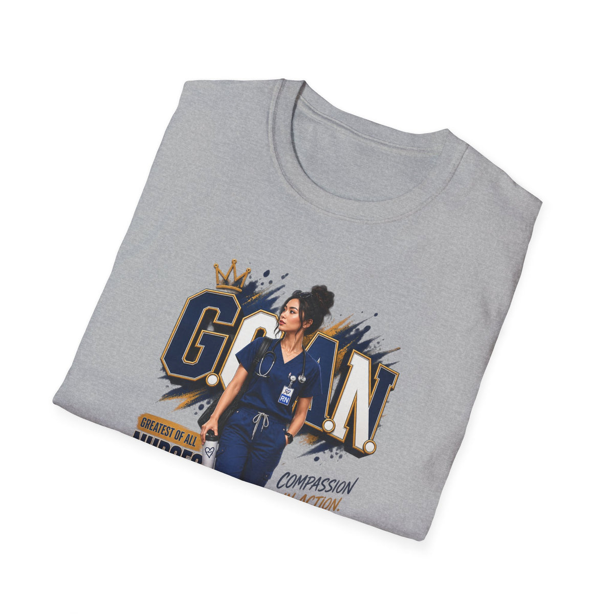 G.O.A.N.™ Compassion in Action. Excellence Every Day Tee