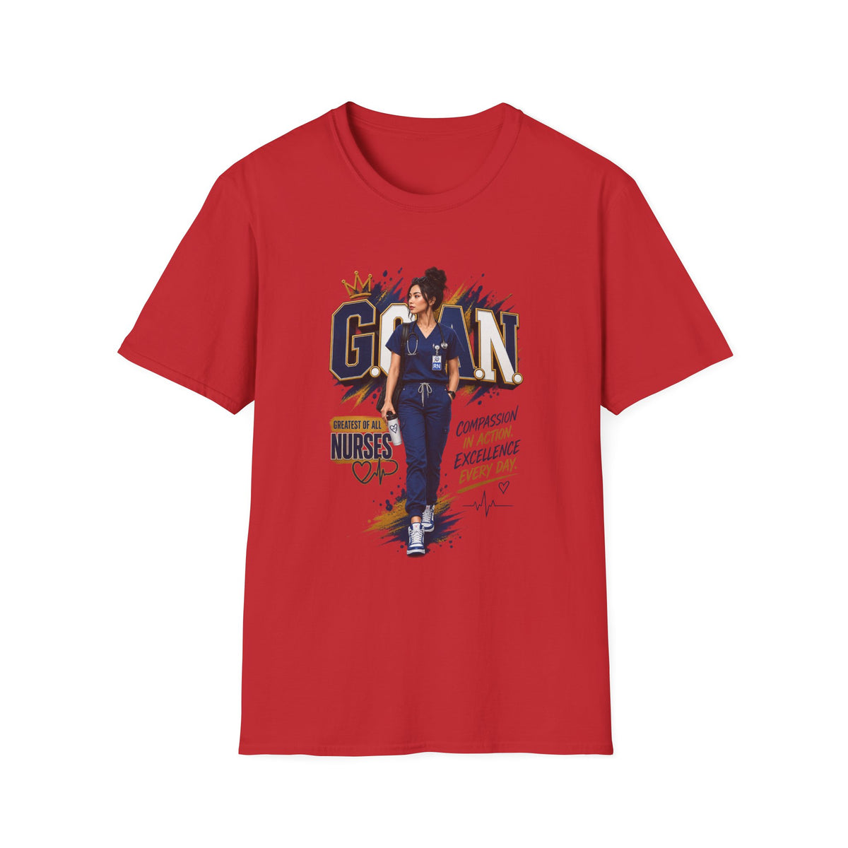 G.O.A.N.™ Compassion in Action. Excellence Every Day Tee