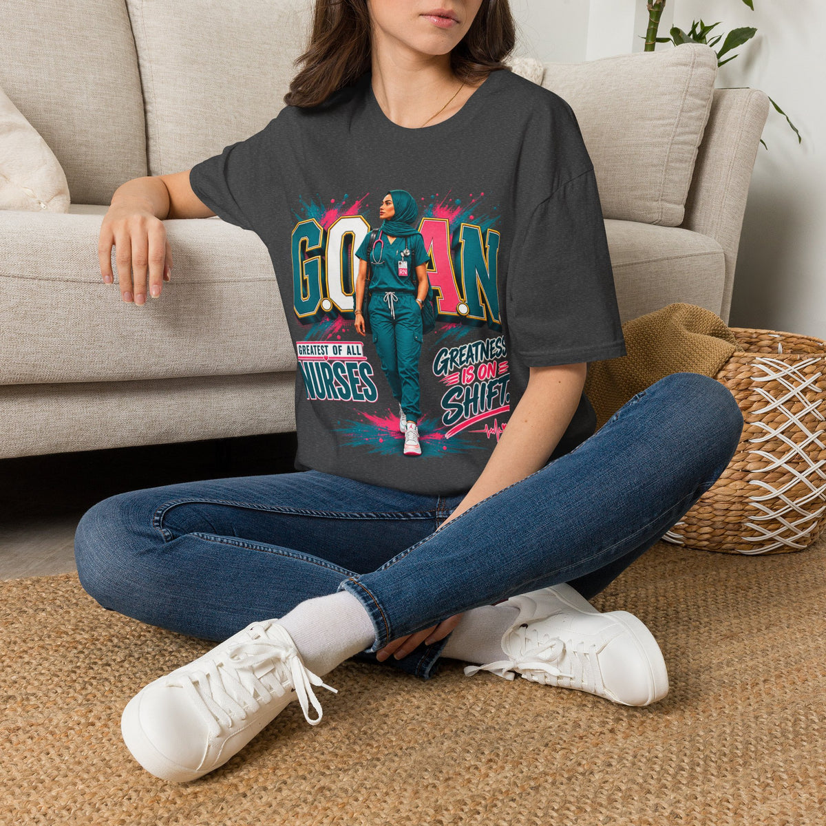 G.O.A.N.™ Greatness is on Shift Tee