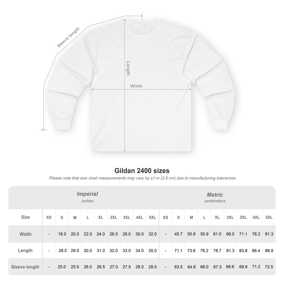 G.O.A.N.™ Signature Red Glitter Long Sleeve Tee