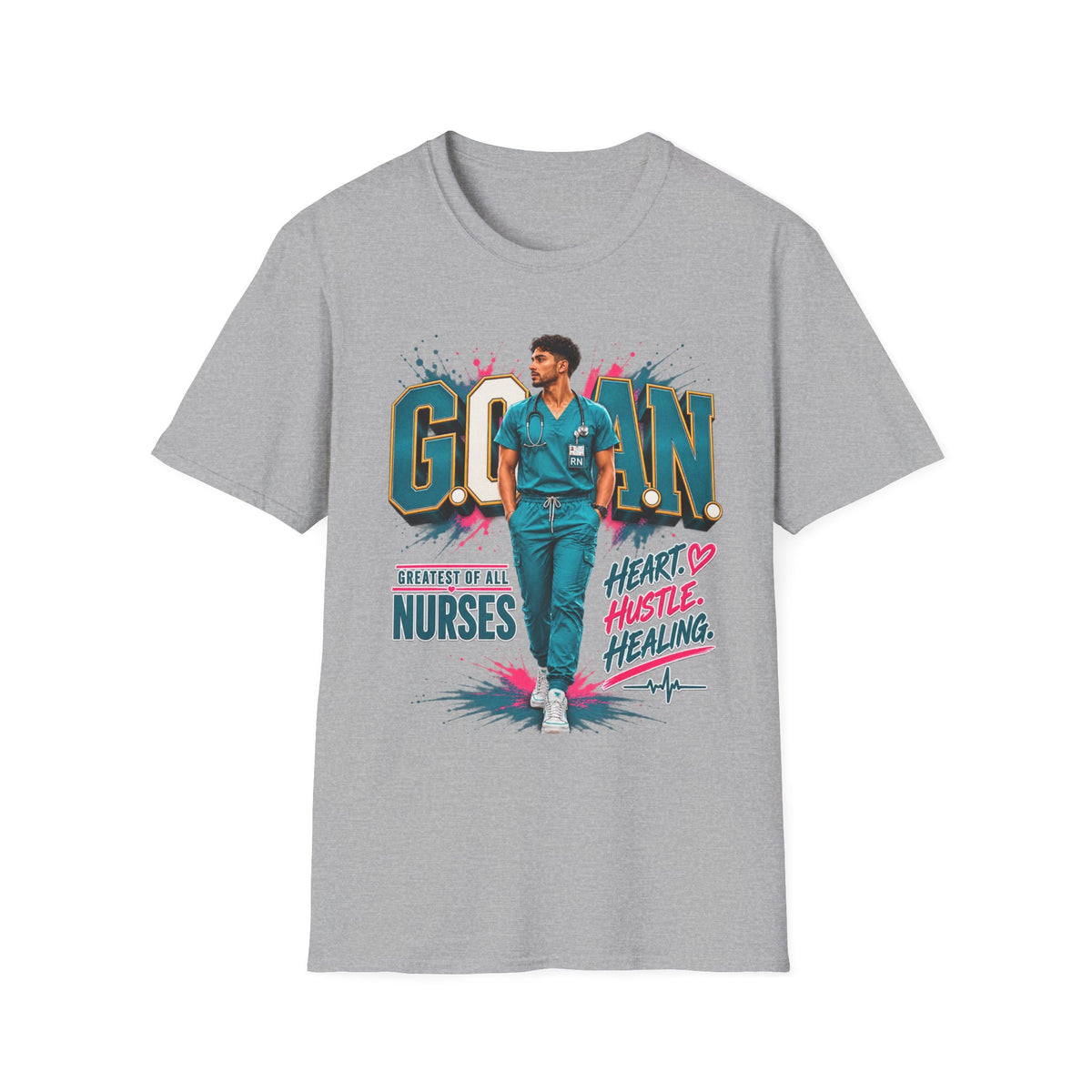 G.O.A.N.™ Built to Heal. Born to Lead. Tee