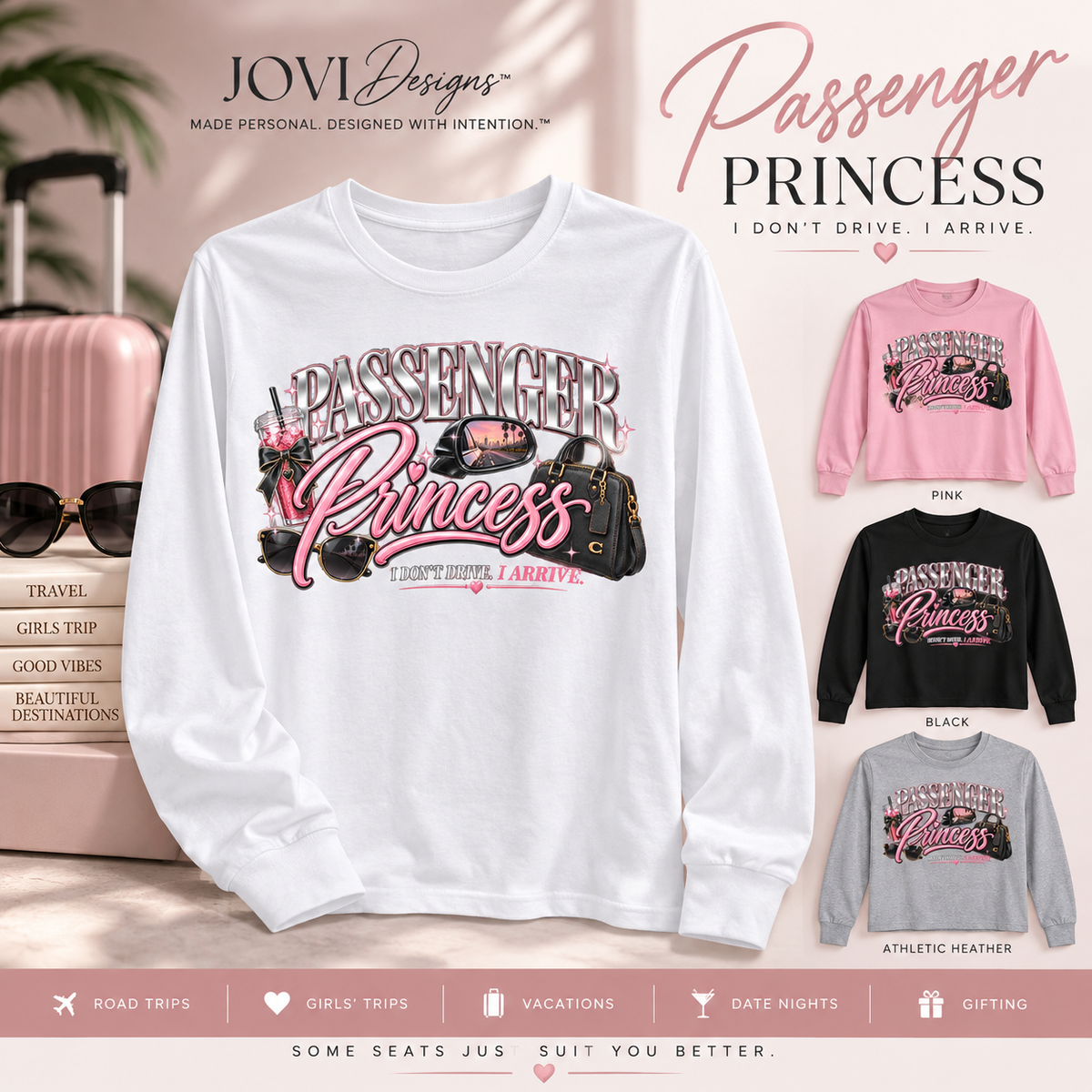 Passenger Princess Tee Long Sleeve V-Neck